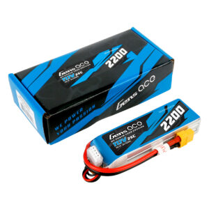 Gens Ace 2200mAh 11.1V 3S 25C Lipo Battery Pack With XT60 Connector